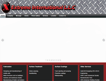 Tablet Screenshot of extreme-oman.com